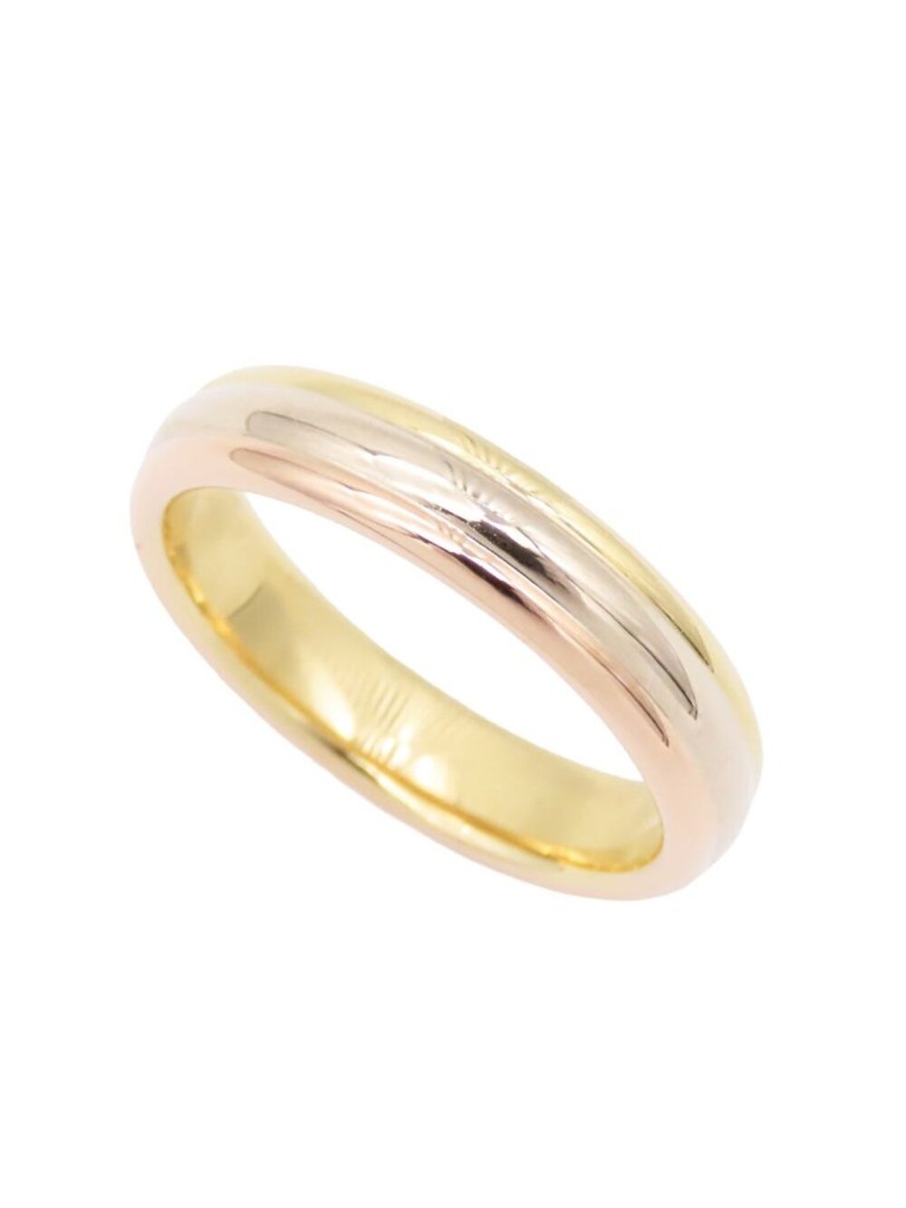 Cartier Louis Vendome Three Color Gold 59 Ring